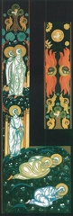Святые жёны. Серафимы (2 эскиза росписи для храма Святого Духа)